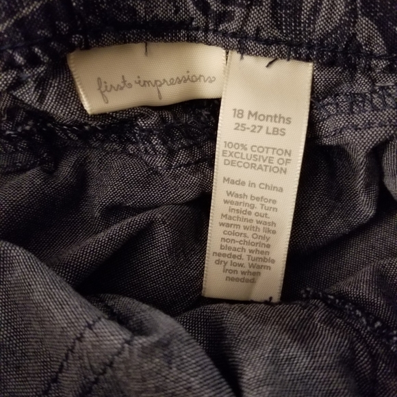 2 Pairs Toddler Shorts - Picture 2 of 3